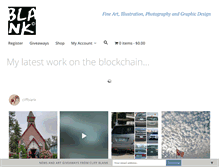 Tablet Screenshot of cliffblank.com